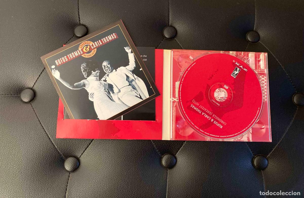 CDs de m&uacute;sica: CD. Rufus Thomas & Carla Thomas. Chronicle (Greatest hits) - Foto 2