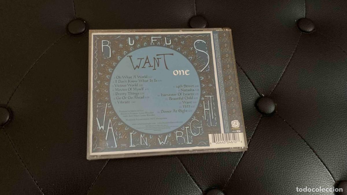 CDs de m&uacute;sica: CD. Rufus Wainwright. Want one - Foto 2