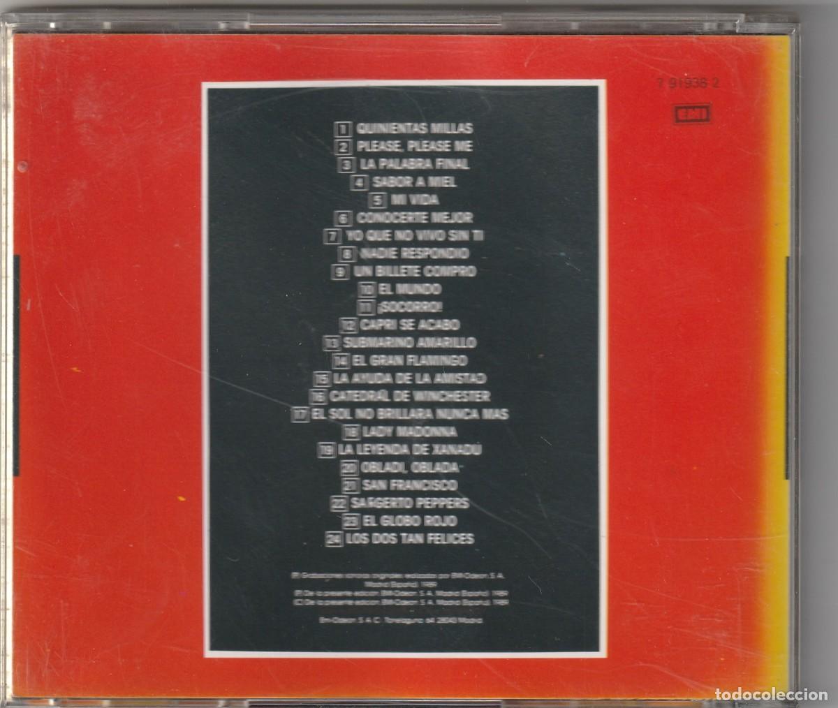 CDs de m&uacute;sica: LOS MUSTANG - GRANDES EXITOS (CD EMI 1989) - Foto 2