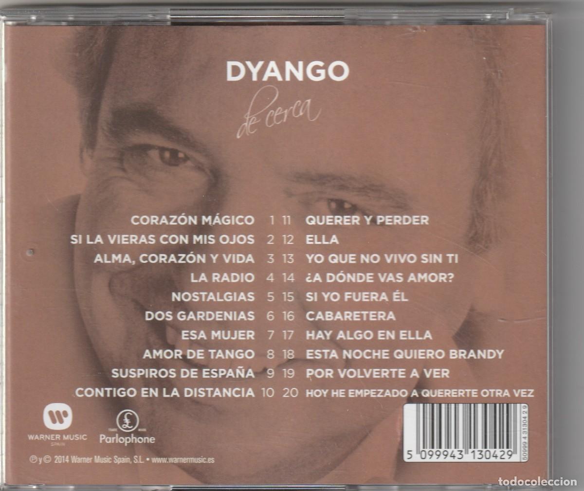CDs de m&uacute;sica: DYANGO - DE CERCA (CD WARNER 2014) - Foto 2
