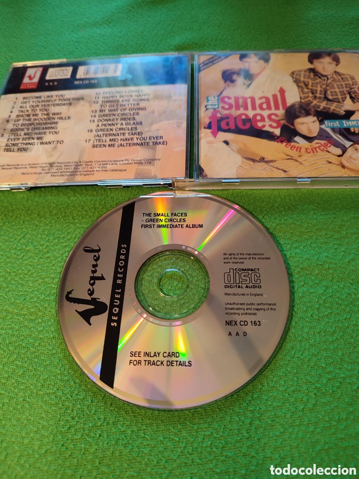 CDs de m&uacute;sica: The Small Faces - Green circles - Foto 2