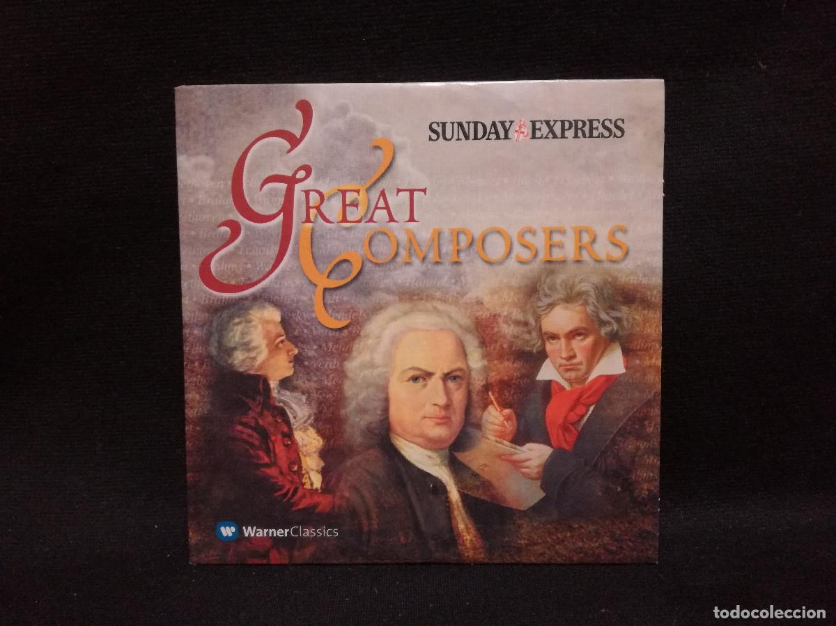 CDs de m&uacute;sica: CD - GREAT COMPOSERS (FUNDA DE CARTON) - Foto 1