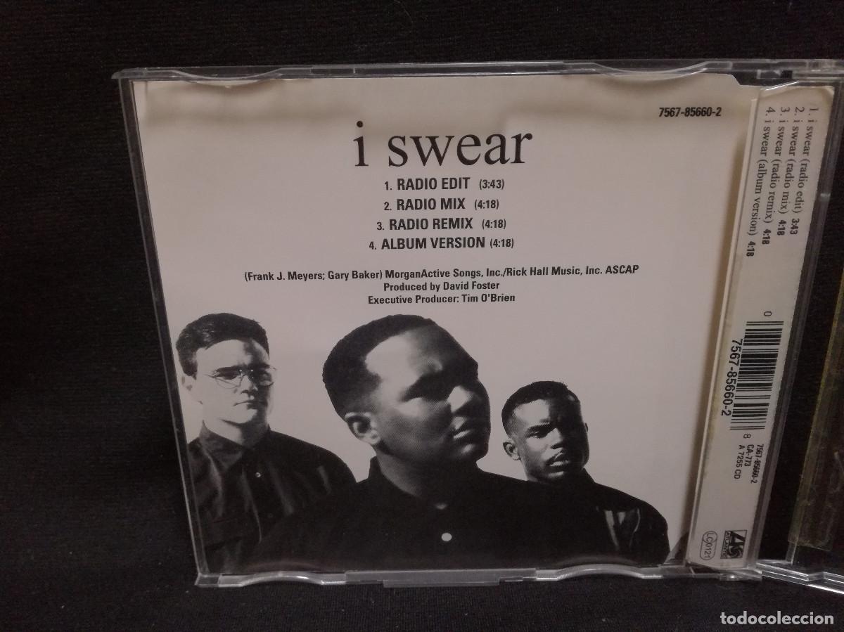 CDs de m&uacute;sica: CD MAXI - ALL 4 ONE - 1 SWEAR - Foto 2