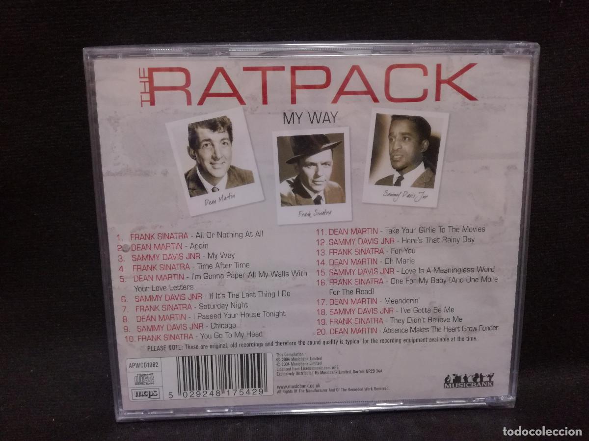 CDs de m&uacute;sica: CD - THE RATPACK - MY WAY (PRECINTADO) - Foto 2