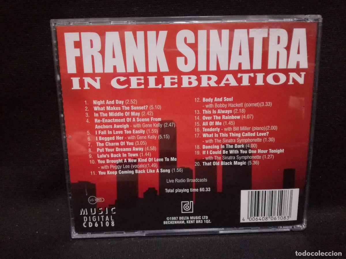 CDs de m&uacute;sica: CD - FRANK SINATRA - IN CELEBRATION - Foto 2