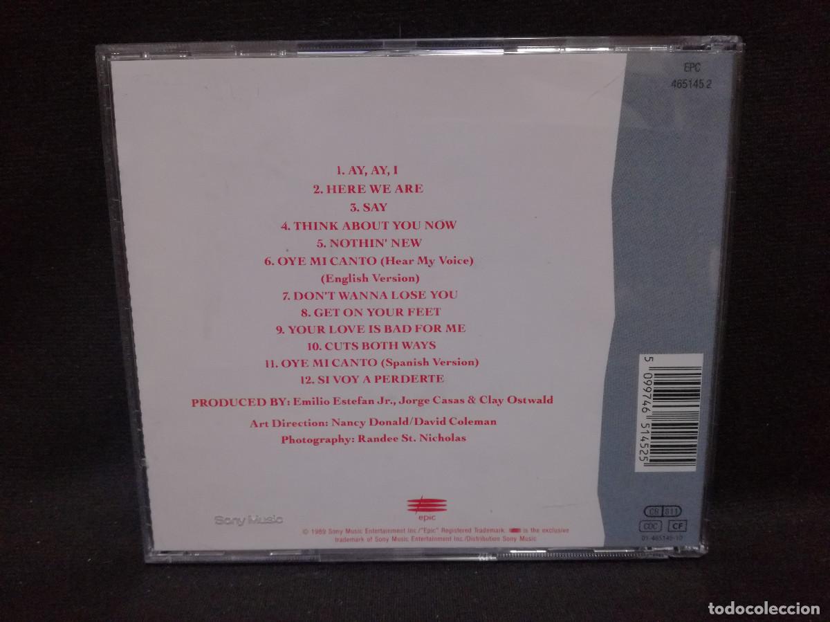 CDs de m&uacute;sica: CD - GLORIA ESTEFAN - CUTS BOTH WAYS - Foto 2