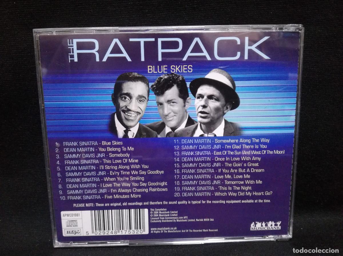 CDs de m&uacute;sica: CD - THE RATPACK - BLUE SKIES - Foto 2