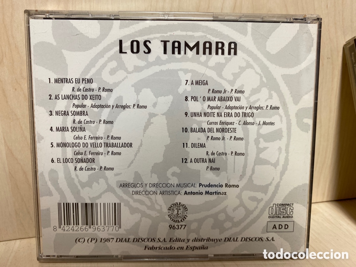 CDs de m&uacute;sica: Los Tamara - Los Tamara (CD, Comp) - Foto 2