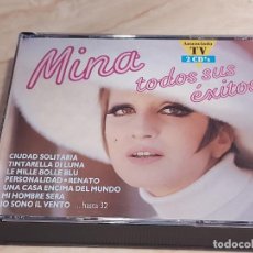 CDs de Música: MINA / TODOS SUS ÉXITOS / DOBLE CD BOX-PERFIL-1991 / 32 TEMAS / IMPECABLE