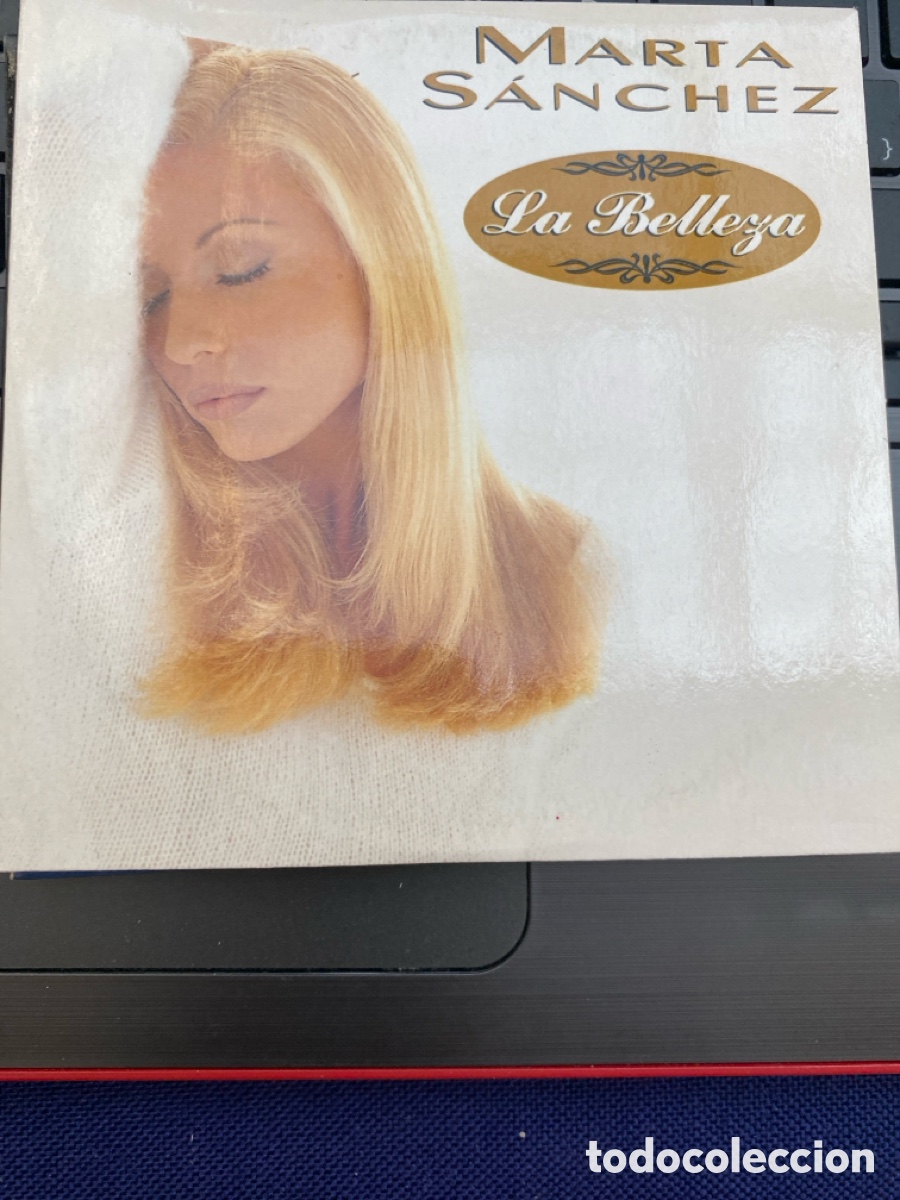 CDs de m&uacute;sica: MARTA SANCHEZ - LA BELLEZA CD SINGLE 1 TEMA - Foto 1