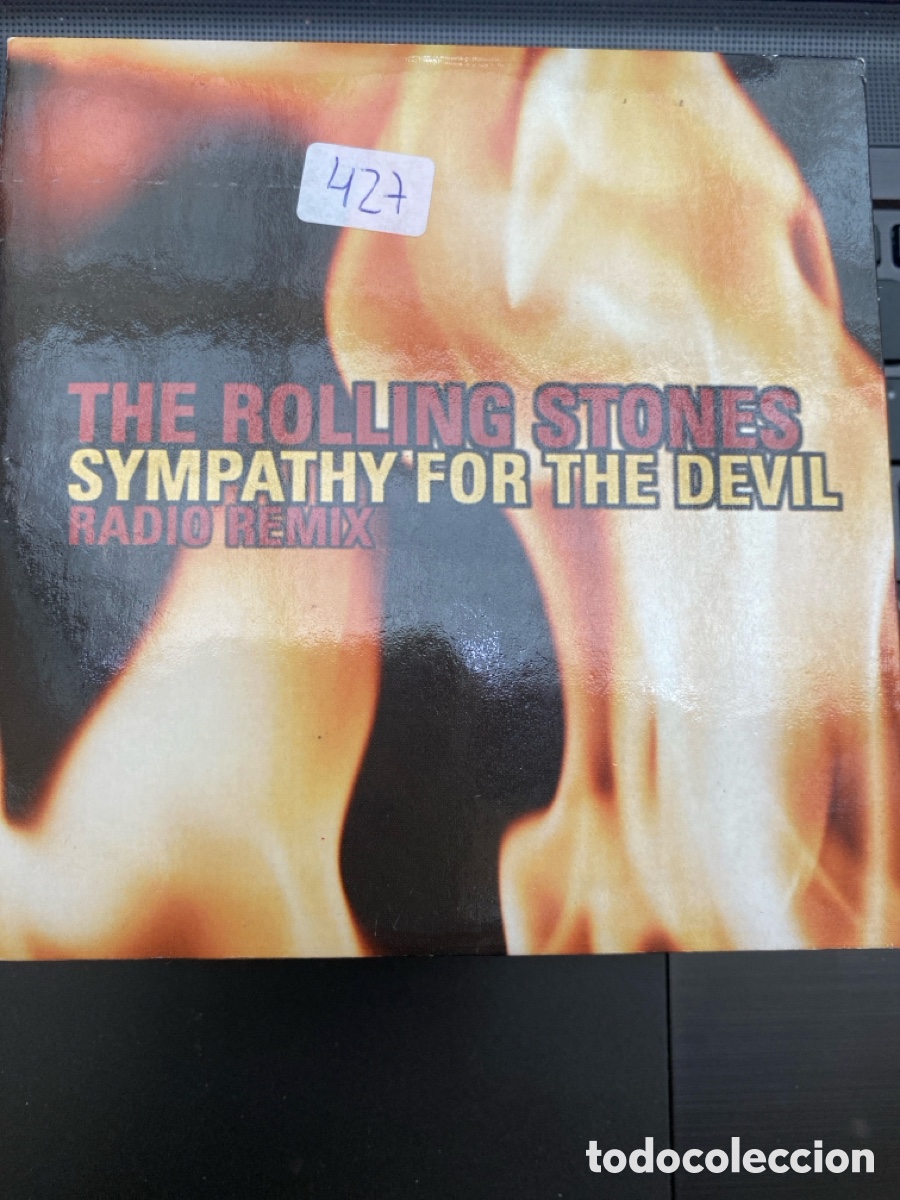 CDs de m&uacute;sica: ROLLING STONES - SYMPATHY FOR THE DEVIL CD SINGLE 1 TEMA - Foto 1