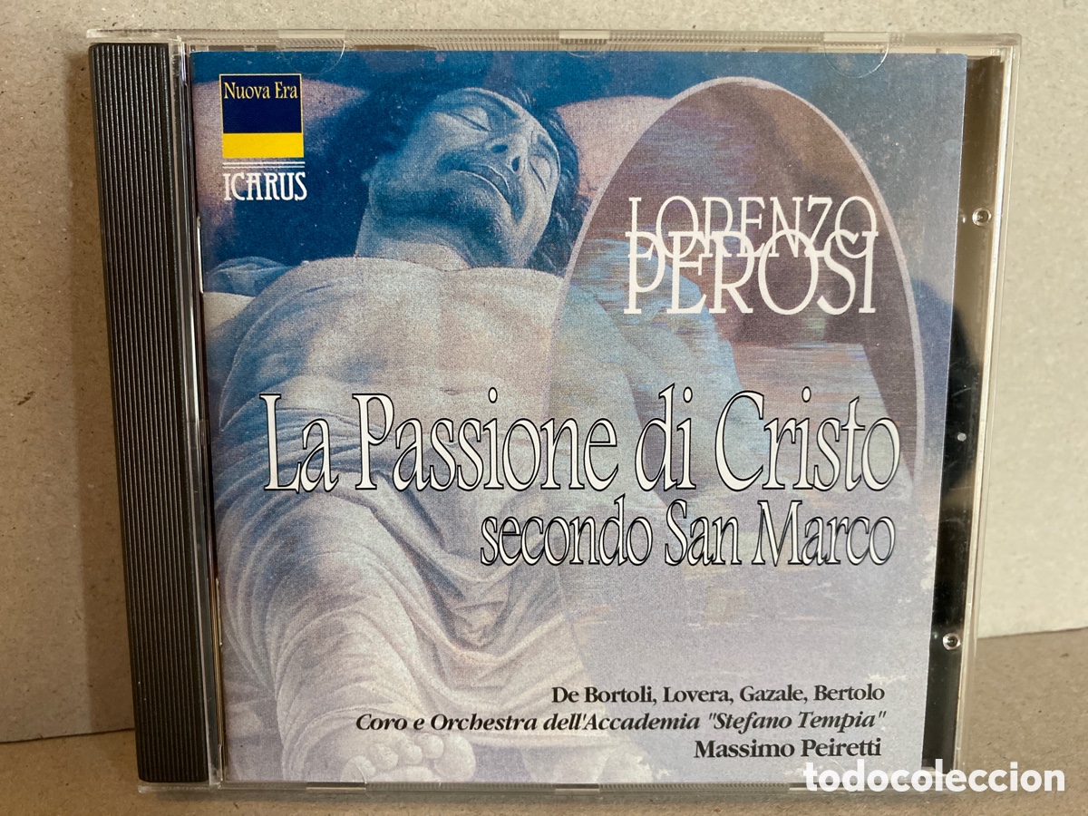 CD de M&uacute;sica: Perosi - Massimo Peiretti - La Passione Di Cristo Secondo San Marco (CD, Album)