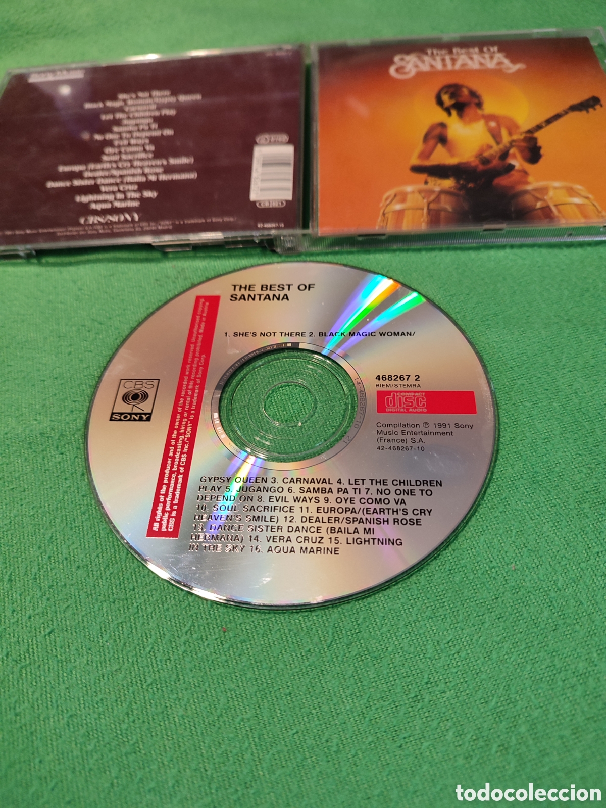 CDs de m&uacute;sica: Santana - The Best of - Foto 2