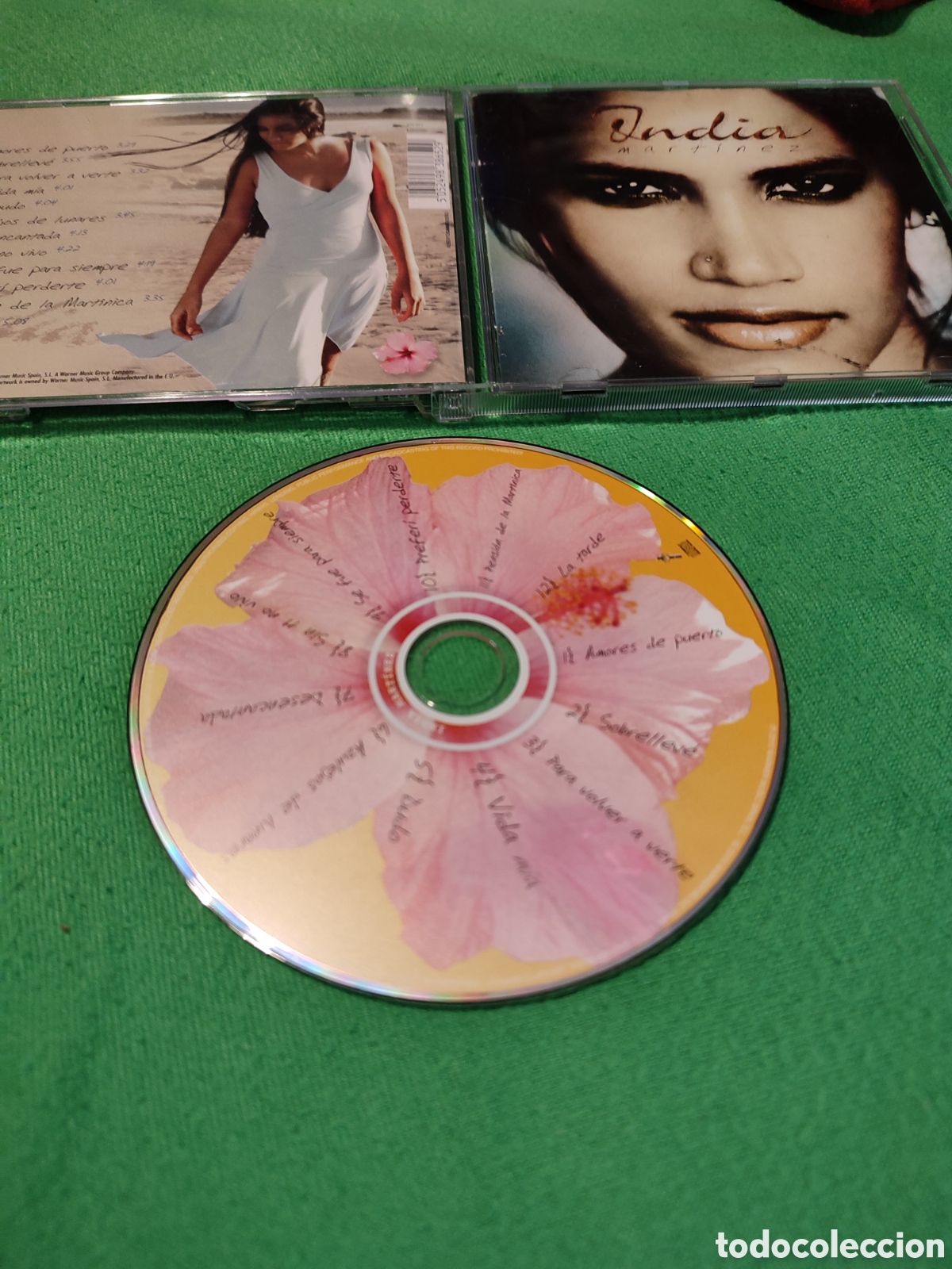 CDs de m&uacute;sica: India Mart&iacute;nez - Azulejos de lunares - Foto 2