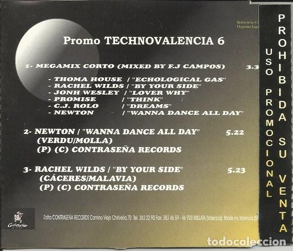 CDs de m&uacute;sica: Techno Valencia 6 - Varios - Foto 2