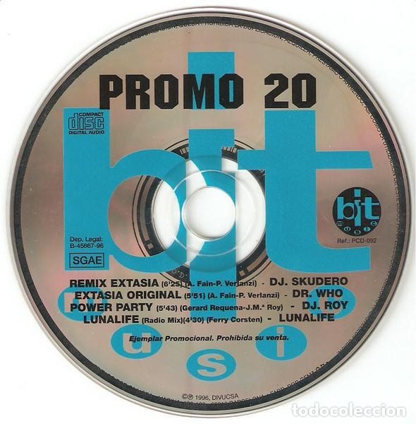 CDs de m&uacute;sica: Various &ndash; Promo Bit 20 - CD SINGLE PROMO - Foto 2