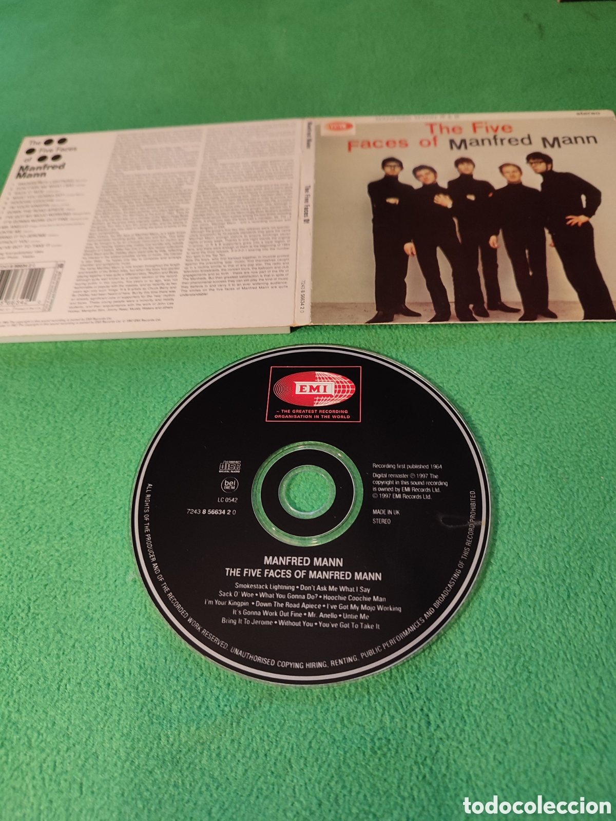 CDs de m&uacute;sica: Manfred Mann - The five faces of .. - Foto 2