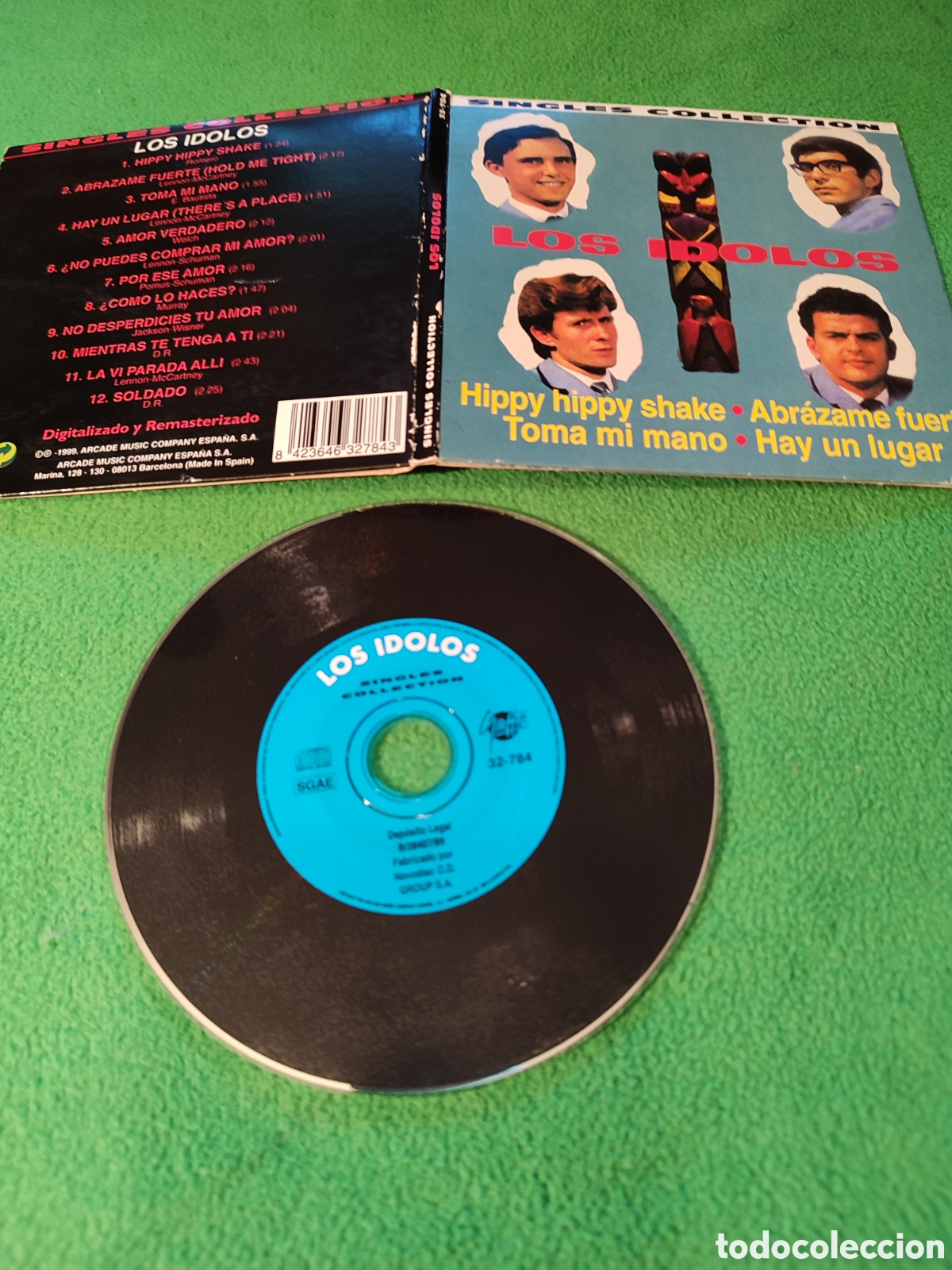 CDs de m&uacute;sica: Los Idolos - Singles Collection - Foto 2