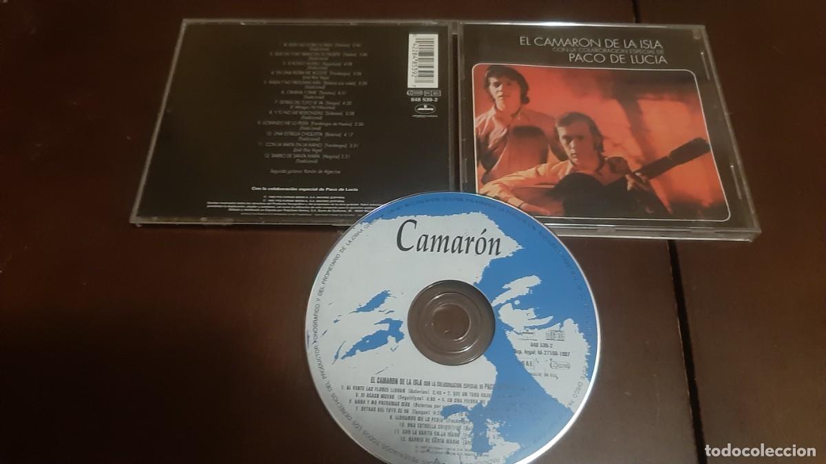 CDs de m&uacute;sica: EL CAMARON DE LA ISLA CON PACO DE LUCIA - CD - Foto 1