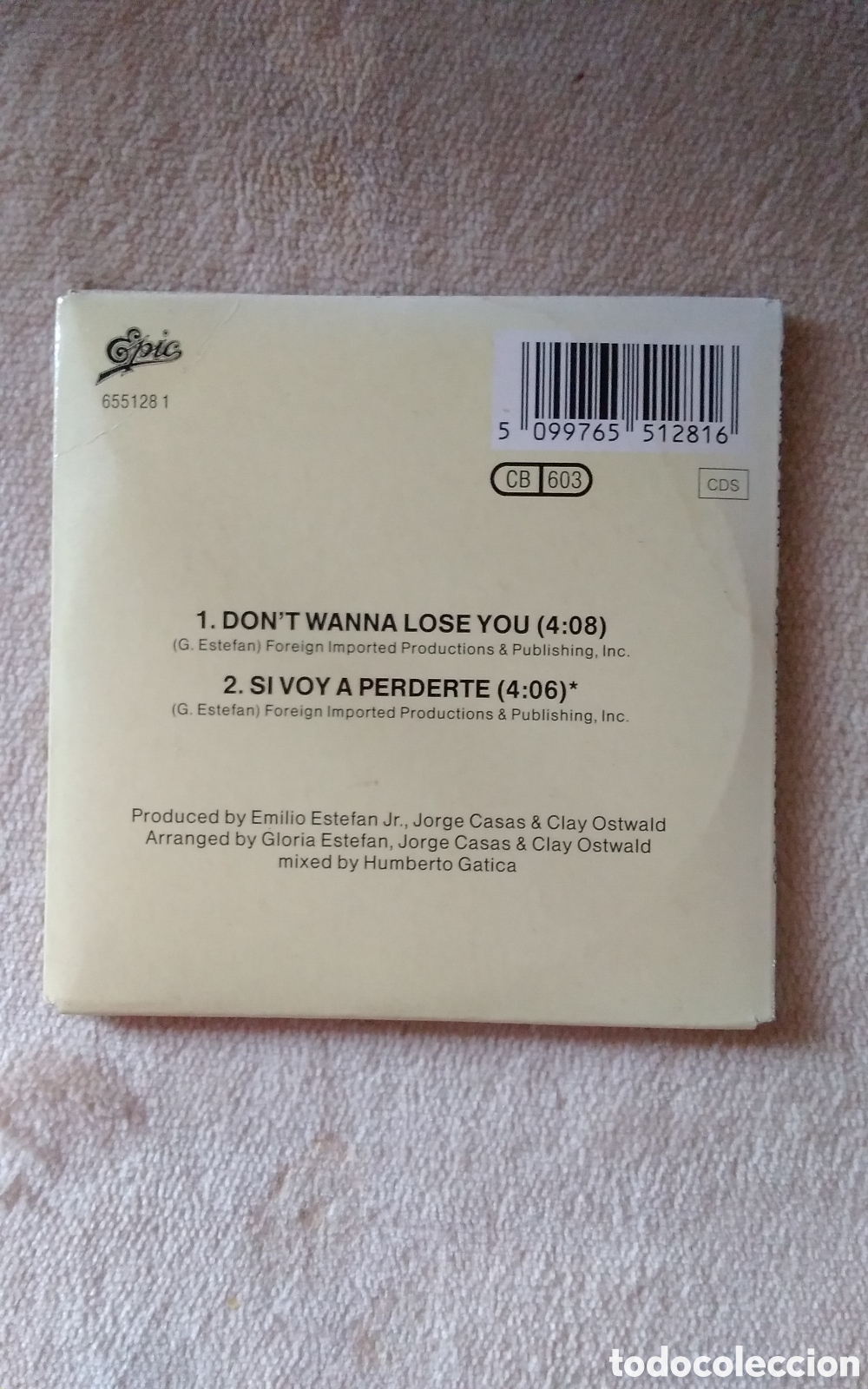 CDs de m&uacute;sica: Mini CD Gloria Estefan - Foto 3