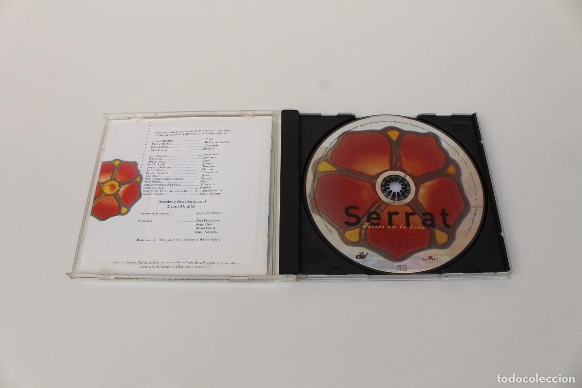 CDs de m&uacute;sica: CD - SERRAT , VERSOS EN LA BOCA - Foto 2