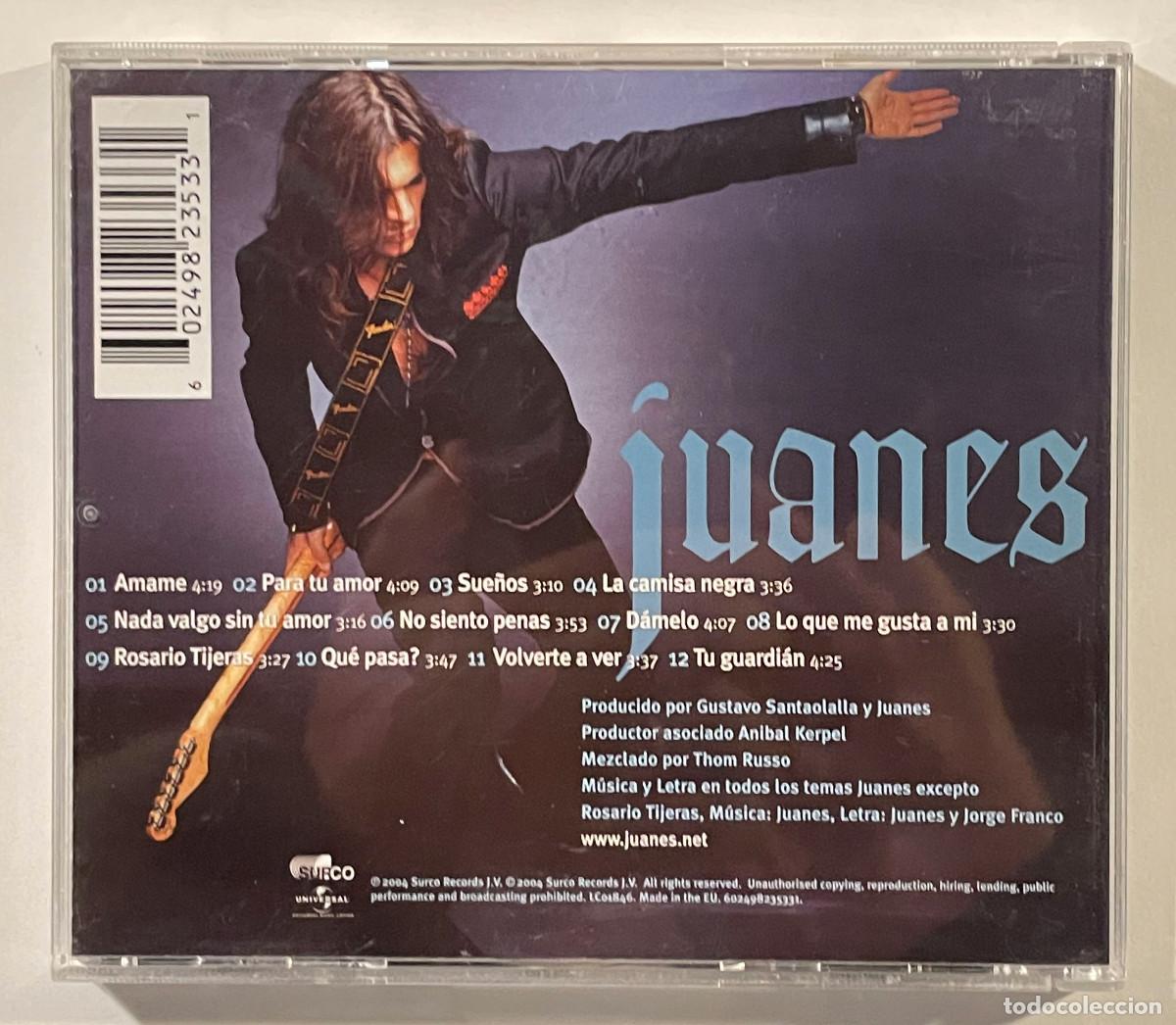 CDs de m&uacute;sica: JUANES / MI SANGRE / CD UNIVERSAL 2004 / EU - Foto 2