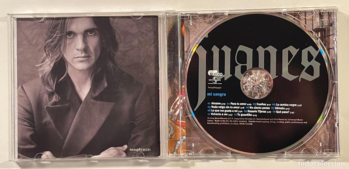 CDs de m&uacute;sica: JUANES / MI SANGRE / CD UNIVERSAL 2004 / EU - Foto 3