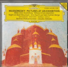 CDs de Música: MUSSORGSKY - PICTURES AT AN EXHIBITION (CD DGG 1994)