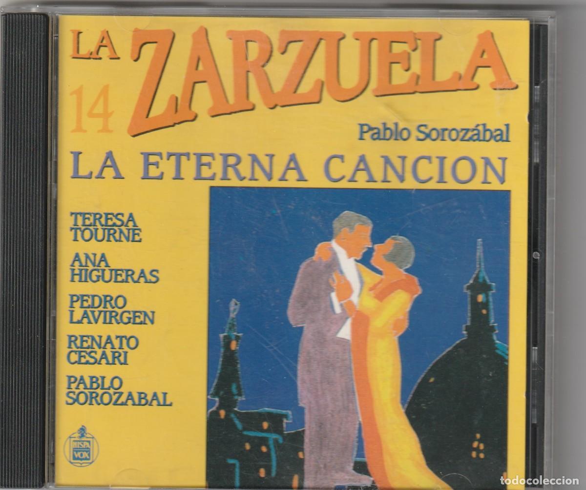CDs de m&uacute;sica: PABLO SOROZABAL - LA ETERNA CANCI&Oacute;N (CD HISPAVOX 1991) - Foto 1