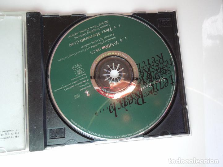 CDs de m&uacute;sica: STEVE REICH - TEHILLIM - THREE MOVEMENTS - CD +LIBRETO - Foto 2