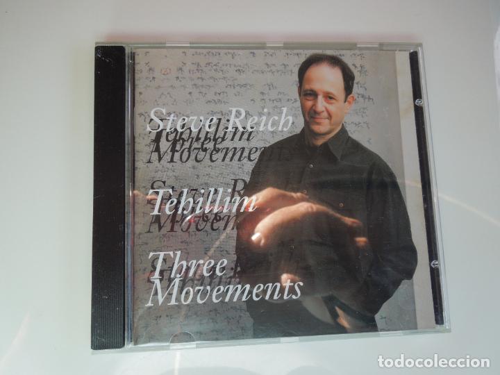 CDs de m&uacute;sica: STEVE REICH - TEHILLIM - THREE MOVEMENTS - CD +LIBRETO - Foto 1
