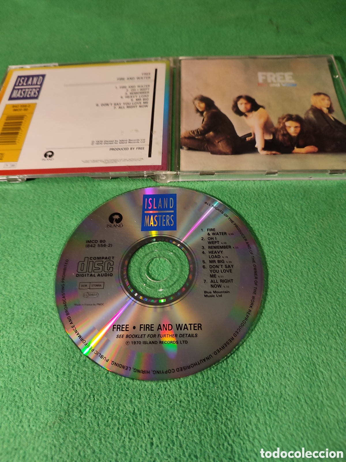 CDs de m&uacute;sica: Free - Fire and water - Foto 2