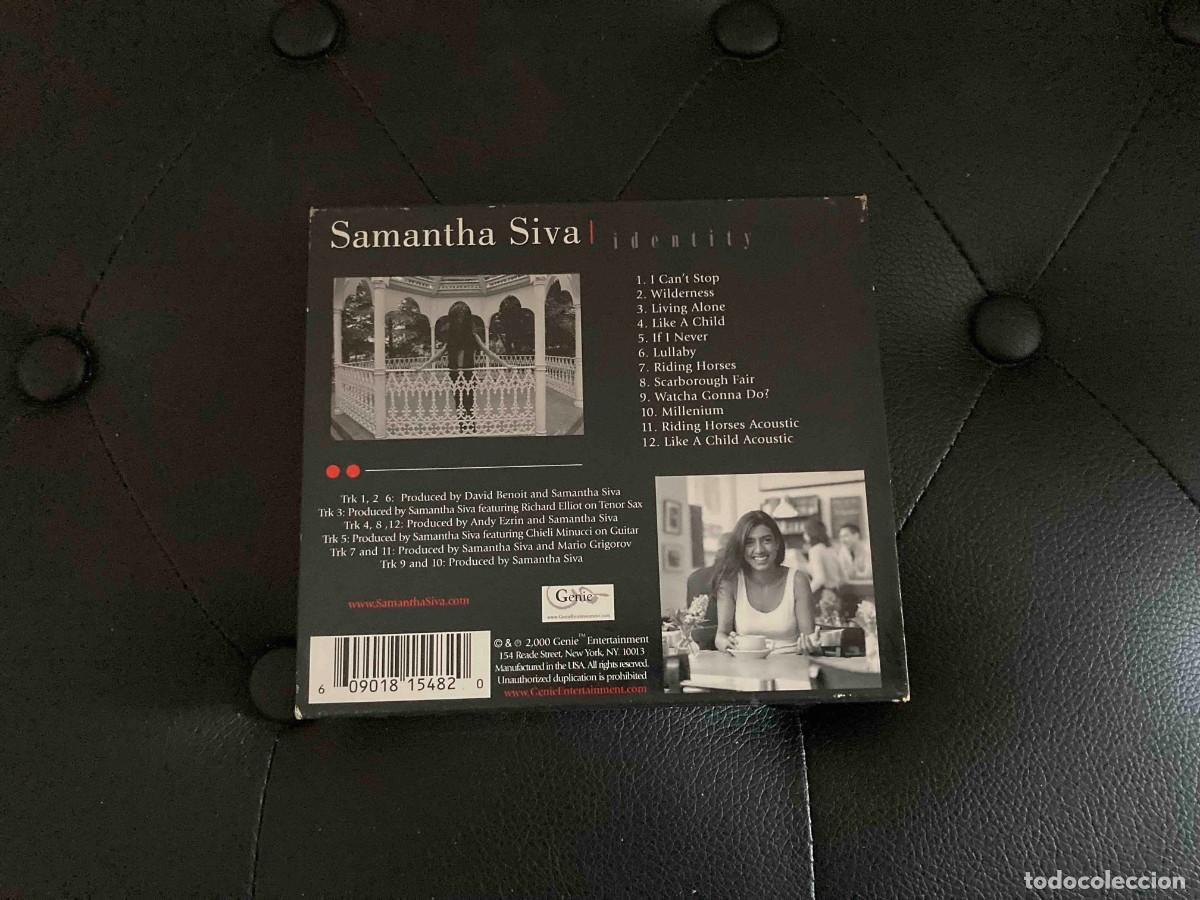 CDs de m&uacute;sica: CD. Samantha Siva. Identity - Foto 2