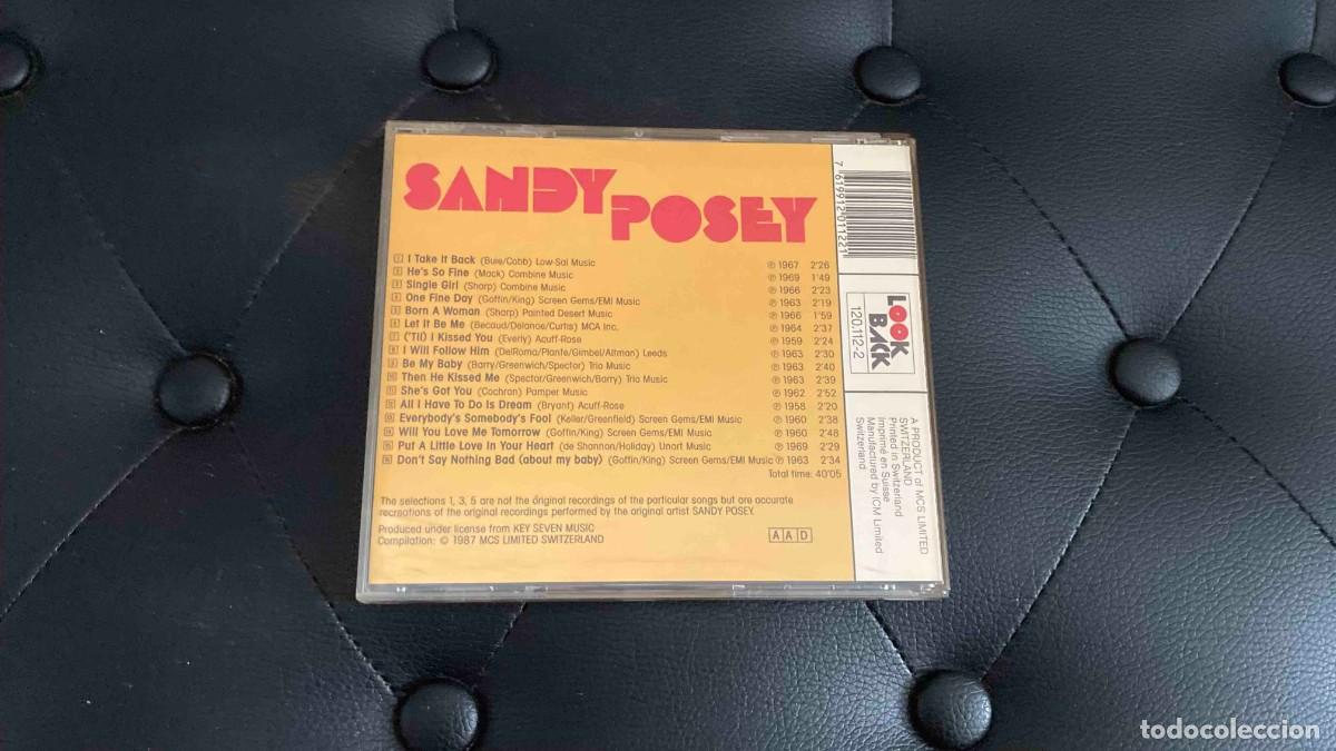 CDs de m&uacute;sica: CD. Sandy Posey. Greatest hits - Foto 2