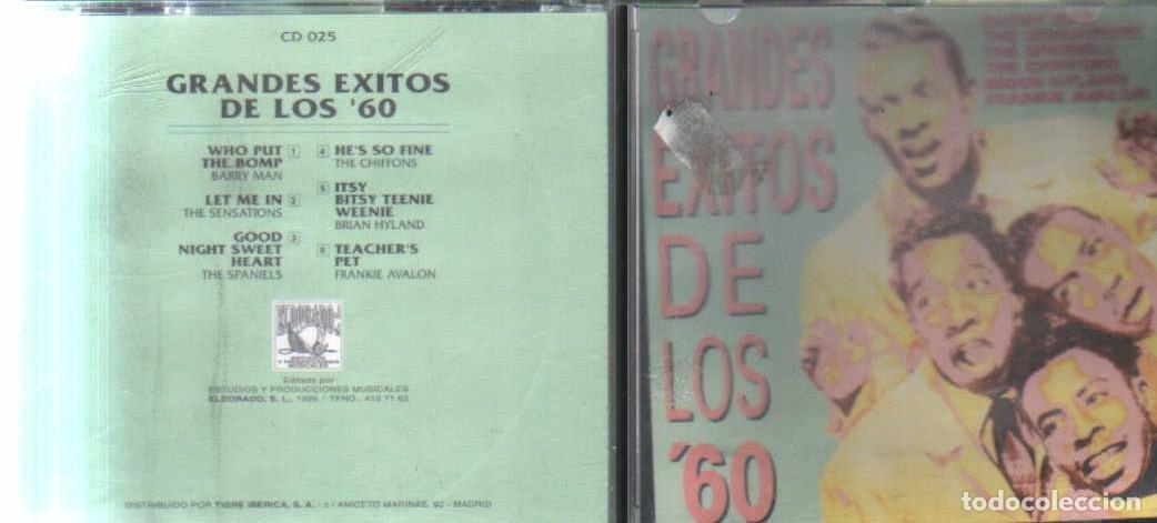 CDs de m&uacute;sica: GRANDES EXITOS DE LOS 60. CD-VARIOS-2387 - Foto 1