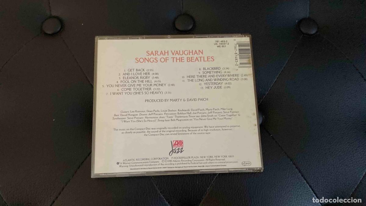 CDs de m&uacute;sica: 6CDS. Sarah Vaughan - Foto 6