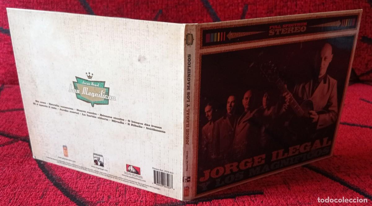 CDs de m&uacute;sica: JORGE ILEGAL Y LOS MAGNIFICOS **** CD ORIGINAL 2011 - Foto 1