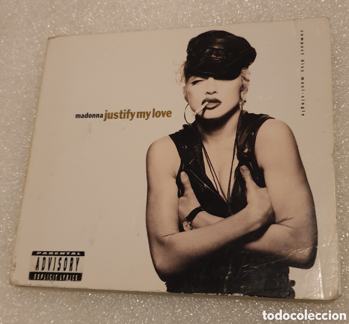 CDs de m&uacute;sica: Madonna - Justify my love. Cd single - Foto 1