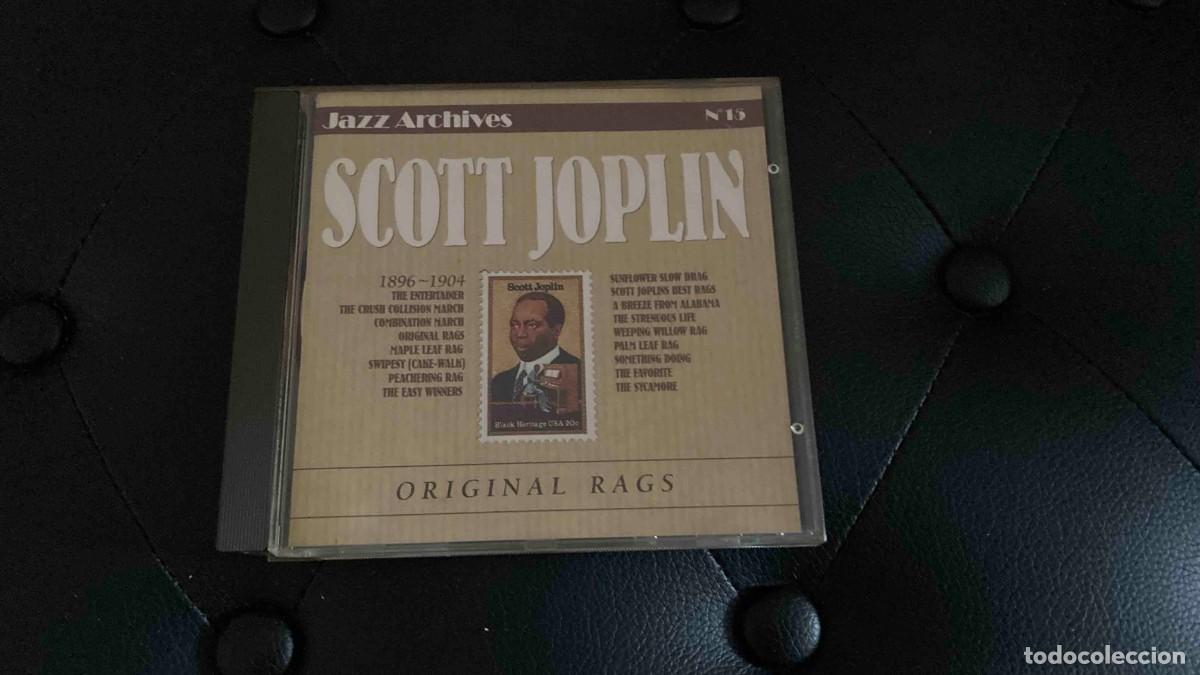 CDs de m&uacute;sica: CD. Scott Joplin. Original rags - Foto 1