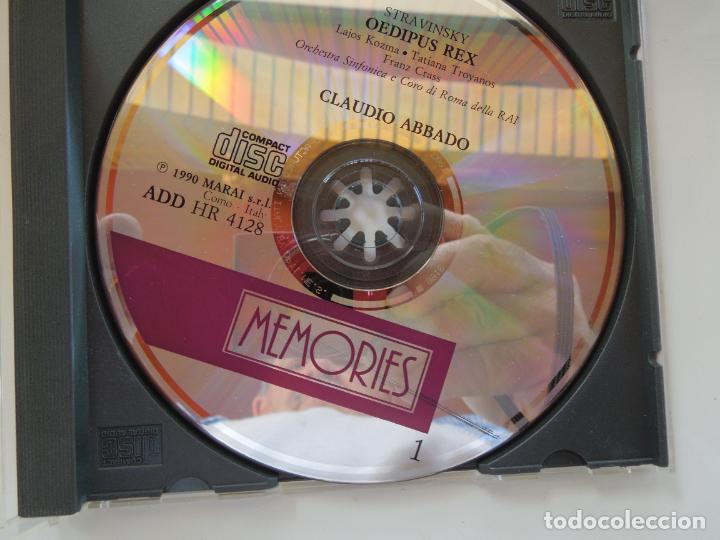 CDs de m&uacute;sica: STRAVINSKY - OEDIPUS REX - CLAUDIO ABBADO - CD - Foto 2