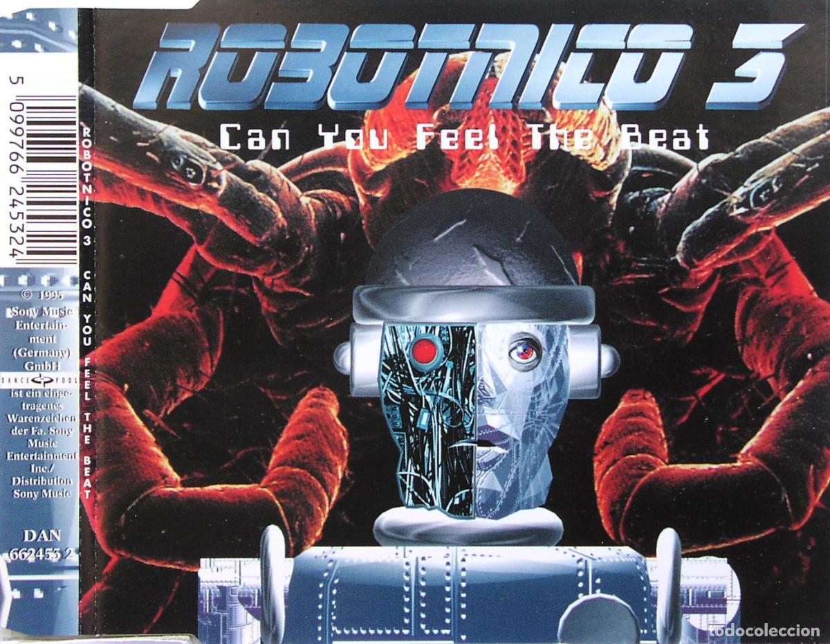 CDs de m&uacute;sica: Can You Feel The Beat (CD Single) - Robotnico - Foto 1