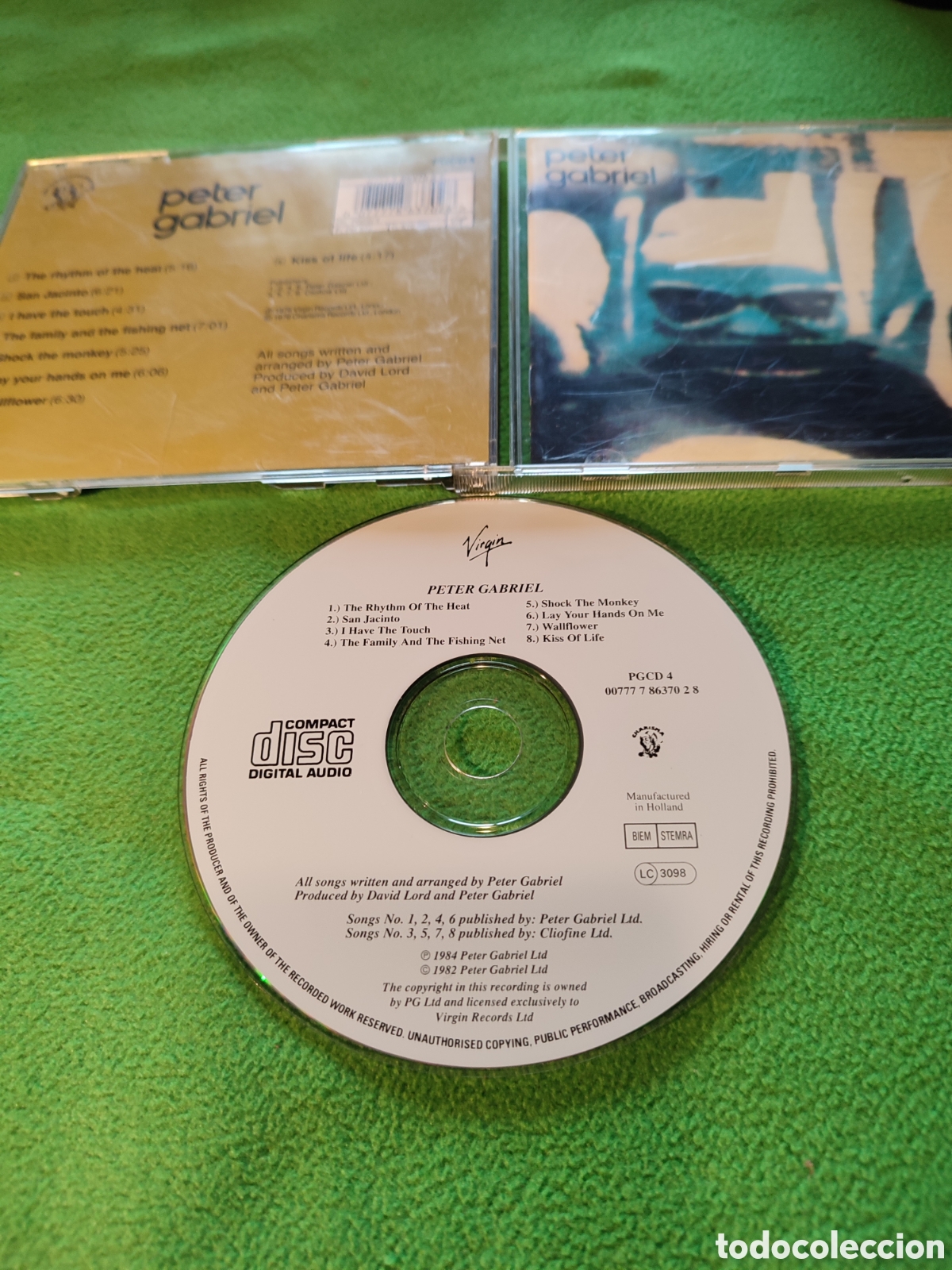 CDs de m&uacute;sica: Peter Gabriel - Same - Foto 2