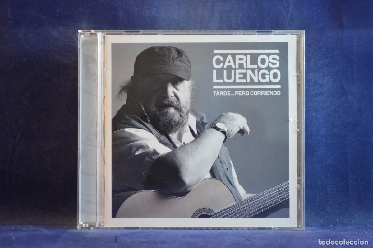 CDs de m&uacute;sica: CARLOS LUENGO - TARDE... PERO CORRIENDO - CD - Foto 1