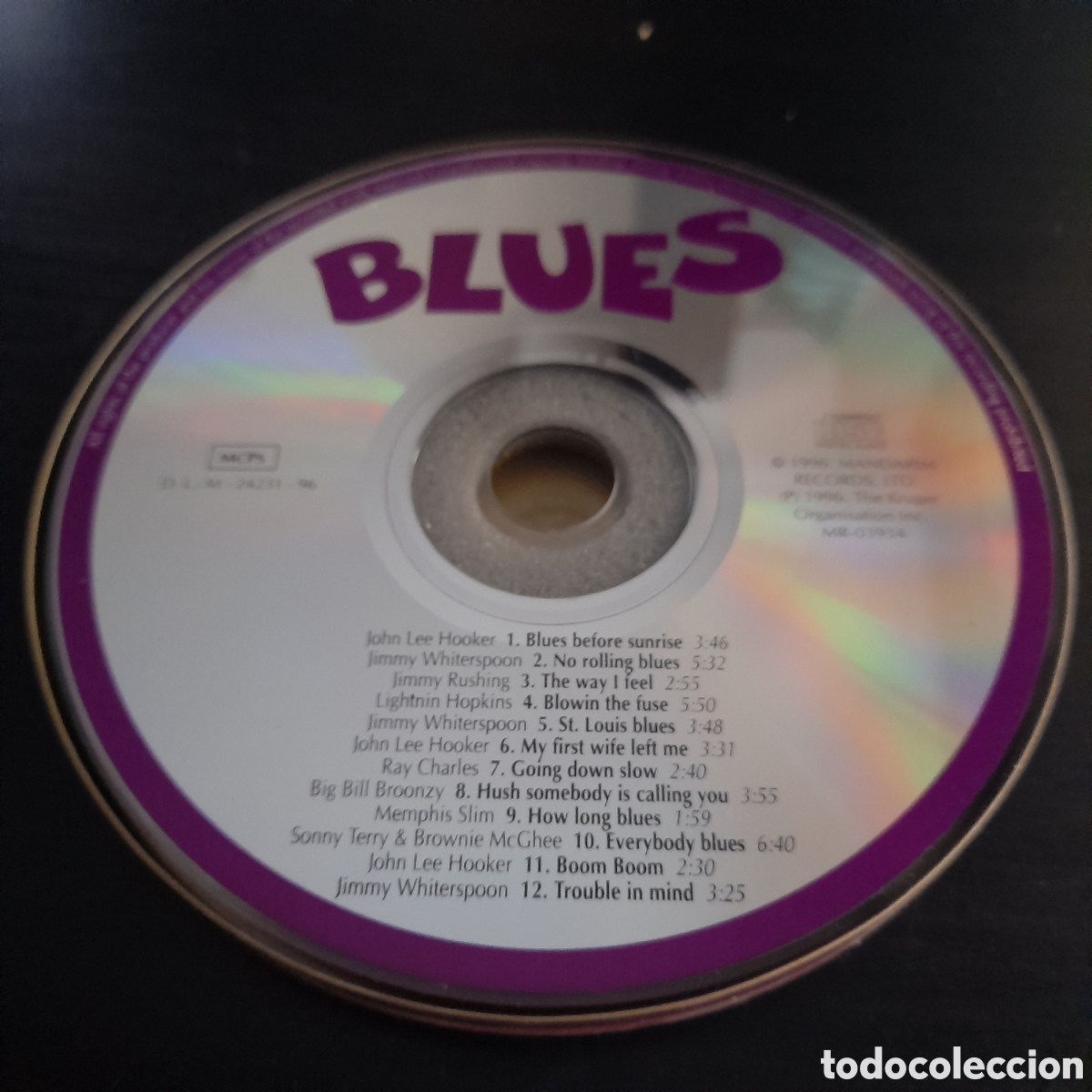 CDs de m&uacute;sica: Various &ndash; Blues. CD, Compilation, Tin 1996 - Foto 3