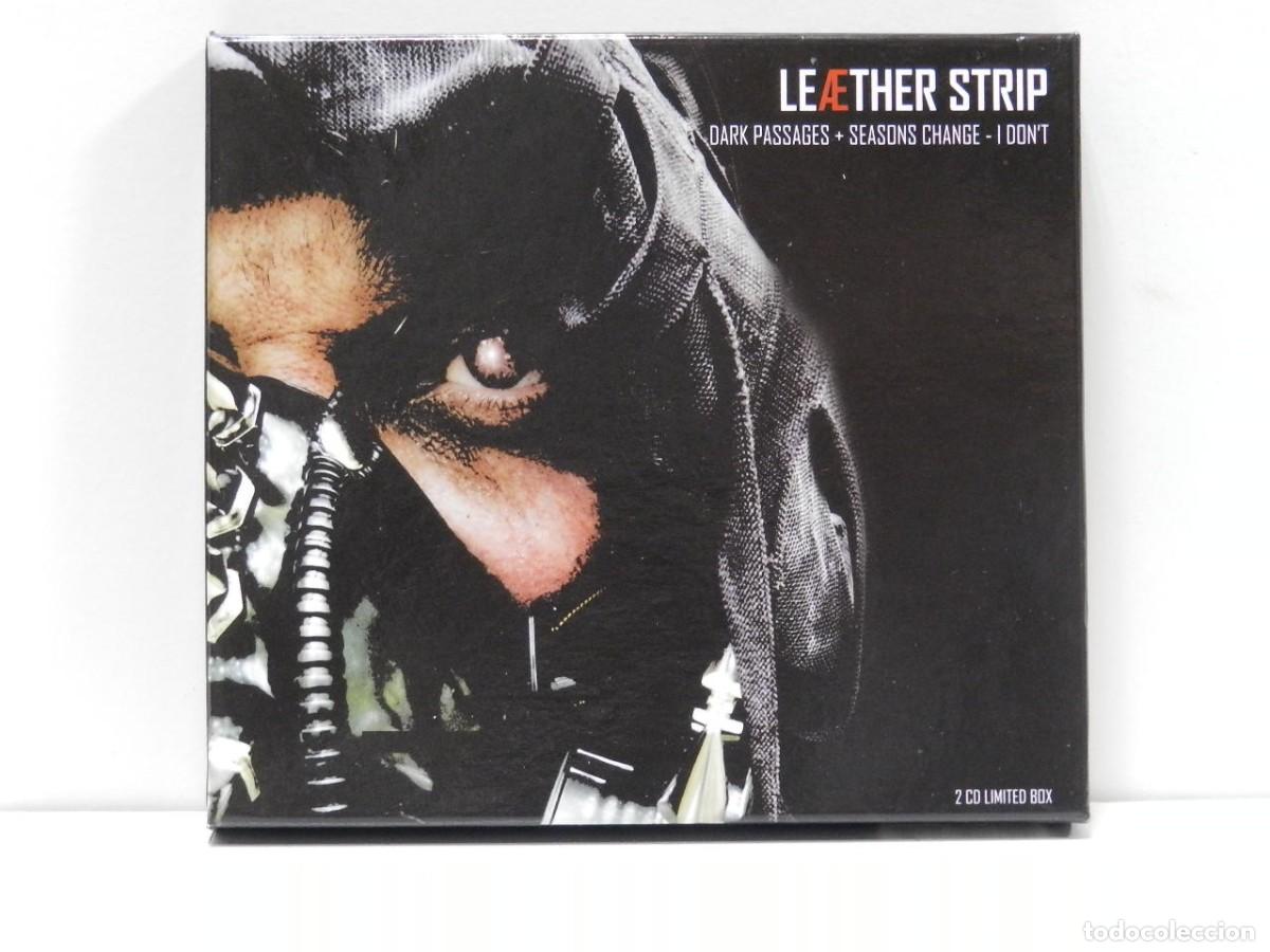 CDs de m&uacute;sica: DISCO 2 X CD. Le&aelig;ther Strip &ndash; Dark Passages + Seasons Change - I Dont. COMPACT DISC. - Foto 1