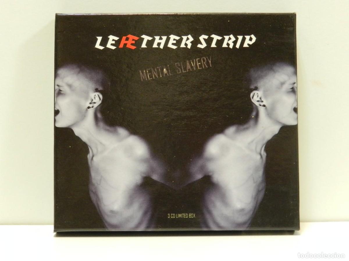 CDs de m&uacute;sica: DISCO 3 X CD. Le&aelig;ther Strip &ndash; Mental Slavery. COMPACT DISC. - Foto 1