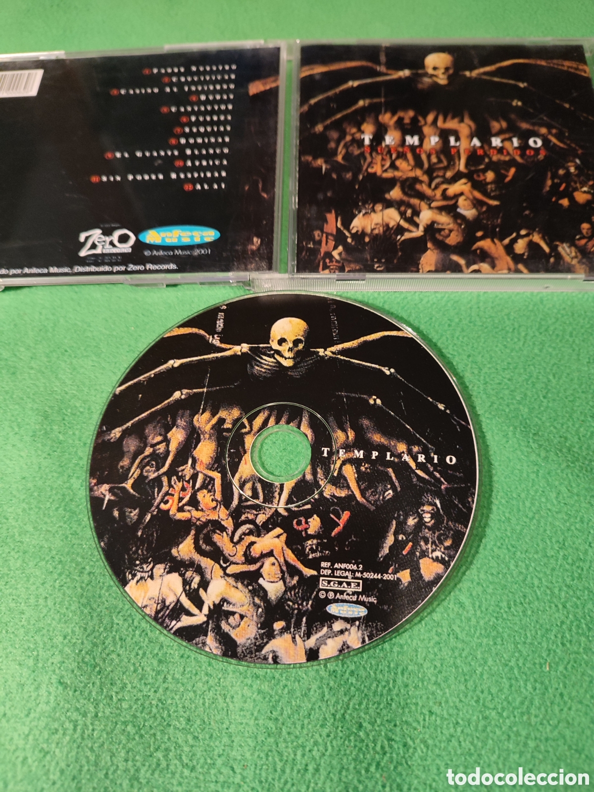 CDs de m&uacute;sica: Templario - Sue&ntilde;os perdidos - Foto 2