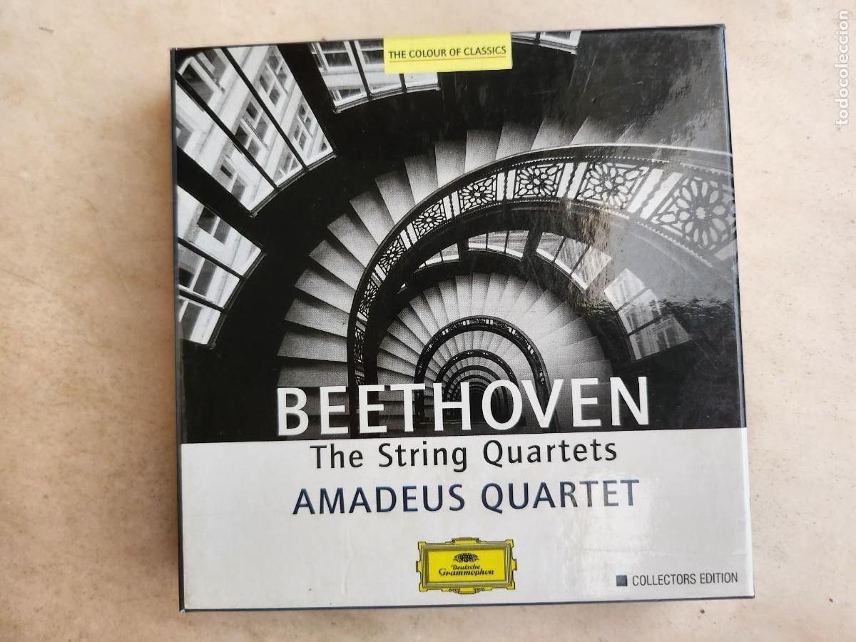 CDs de m&uacute;sica: BETHOVEN 7 CDs AMADEUS QUARTET - Foto 1