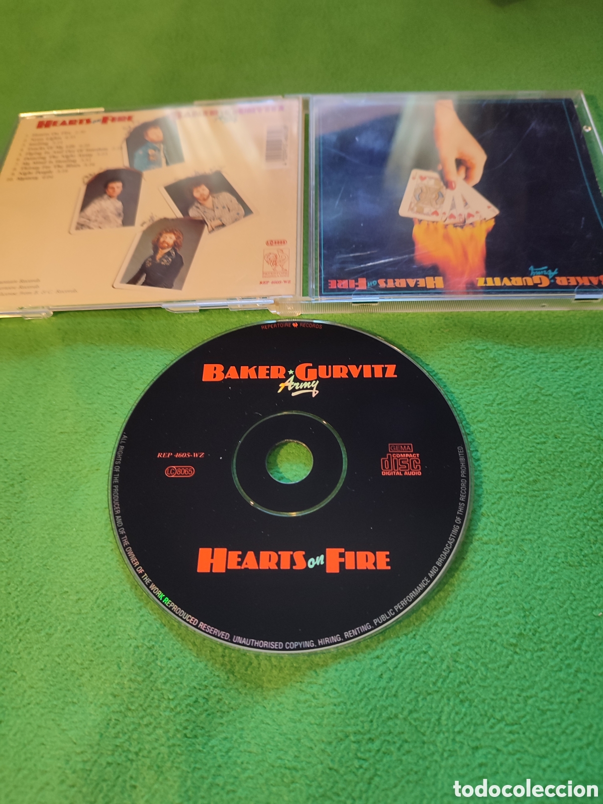 CDs de m&uacute;sica: Baker Gurvitz Army - Hearts on fire - Foto 2