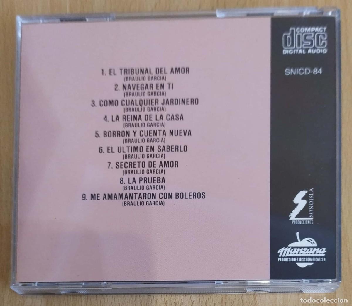 CDs de m&uacute;sica: BRAULIO (SOBREVIVIENTES DEL AMOR) CD 1991 - Foto 2